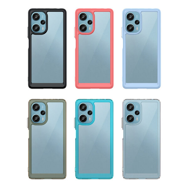 POCO F Serie TPU Mode POCO F5 Handyhülle Transparent #1805 – Bild 5