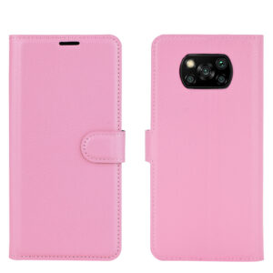 POCO X Serie POCO X3 PU Handyhülle Einfarbig Mode #1818