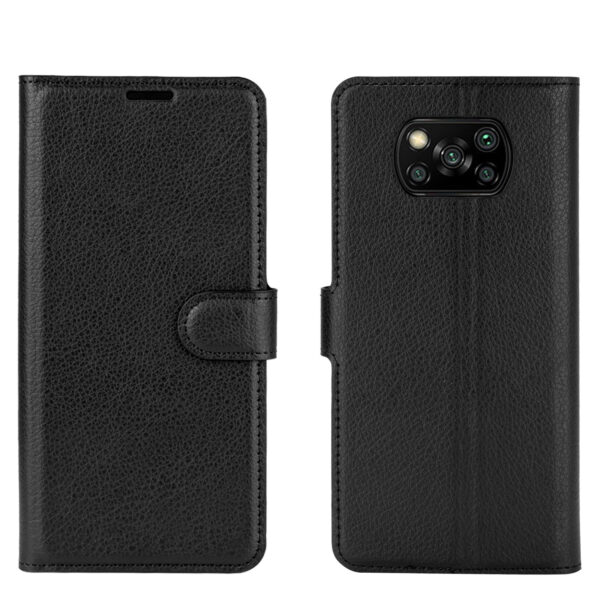 POCO X Serie POCO X3 PU Handyhülle Einfarbig Mode #1818 – Bild 5