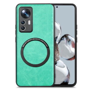 POCO X5 Pro Modische grüne magnetische Handyhülle